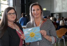 Erfolg für die LehrerInnen-Gesundheit! Organisatorin Alexandra Eder freut sich.