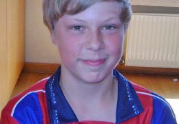 Der stolze Gewinner David Soche.