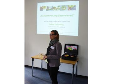 Begrüßung von Mag. Angelika Bukovski.