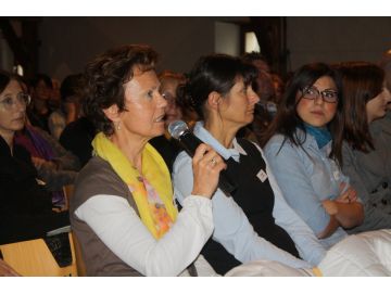 Viele Fragen - viele Antworten. Der Austausch wurde rege genutzt.